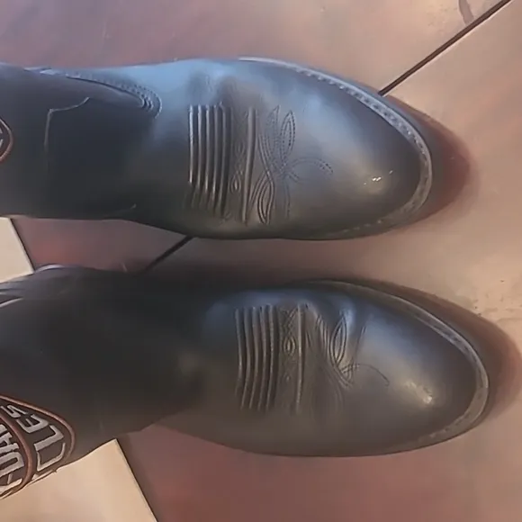 Harley-Davidson Motorcycle Boots.  Men's size 10.