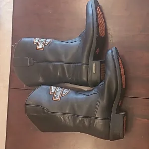 Harley-Davidson Motorcycle Boots.  Men's size 10.