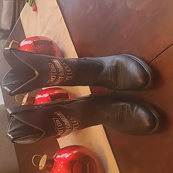 Harley-Davidson Motorcycle Boots.  Men's size 10.