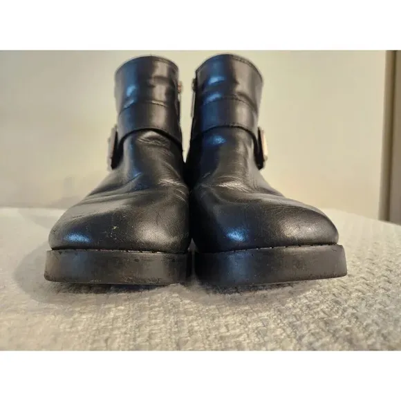 Harley-Davidson Motorcycle Khari Boots Black Leather Ankle Riding Women's 6.5