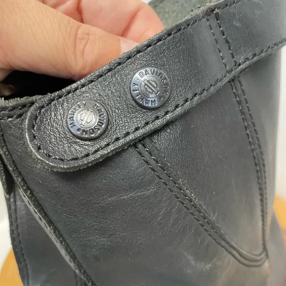 Harley Davidson Motorcycle Riding Hipster Boots