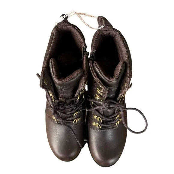 Harley Davidson NWT Women's Marinda Dark Brown Motorcycle Boots D84761 Size 9
