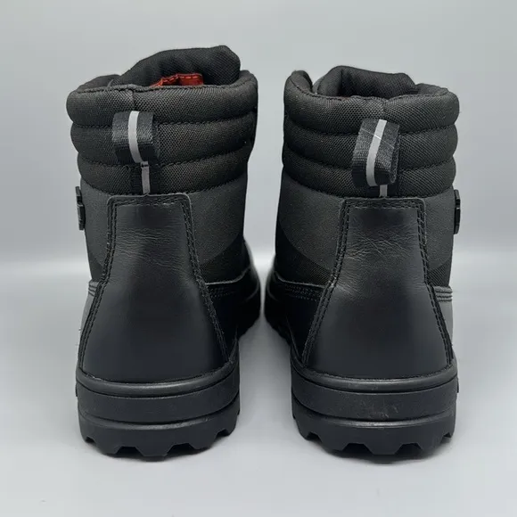 Harley-Davidson Tallmadge 5-Inch Black Motorcycle Boots D93761 Men’s Sz 10