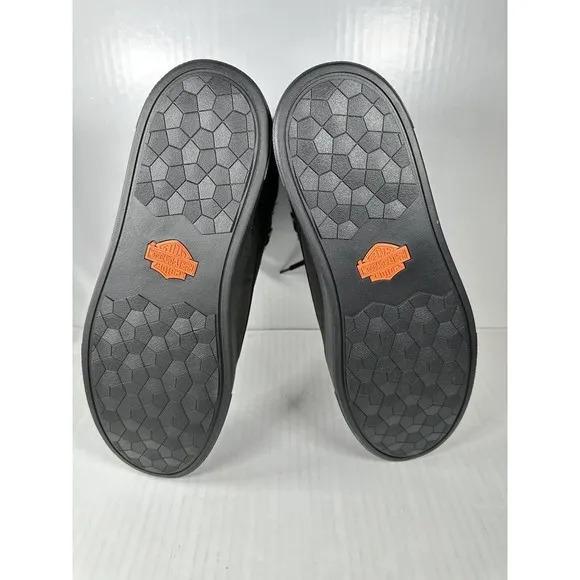 Harley Davidson Watkins Lace Motorcycle Boots Black Size 11 D93758 BRAND NEW