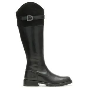 Harley-Davidson Women's Bradner Zip-Up 16&quot; Black Motorcycle Boots - 6
