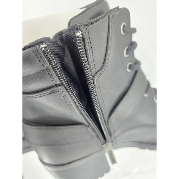 Harley-Davidson Women's Howell 5-Inch WP Black Motorcycle Boots, D84664 -Sz 10M
