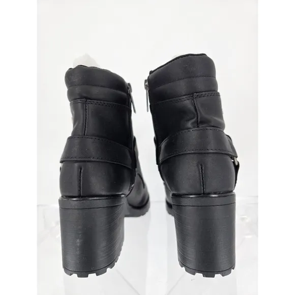 Harley-Davidson Women's Howell 5-Inch WP Black Motorcycle Boots, D84664 -Sz 10M