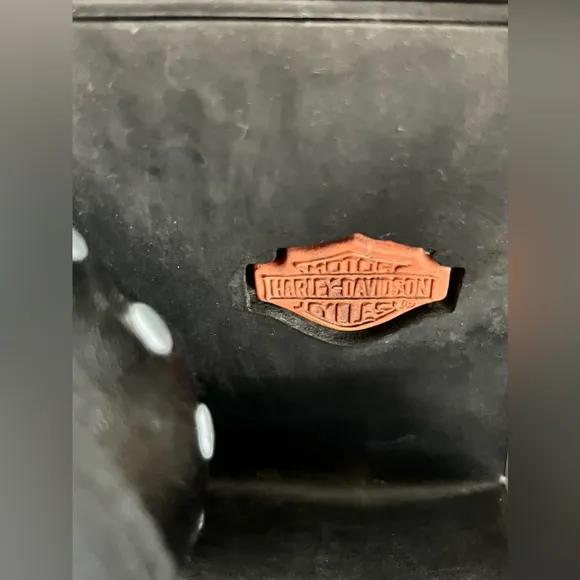 Harley Davidson Women's Studded Leather Motorcycle Boots Size 5 (US) #84227
