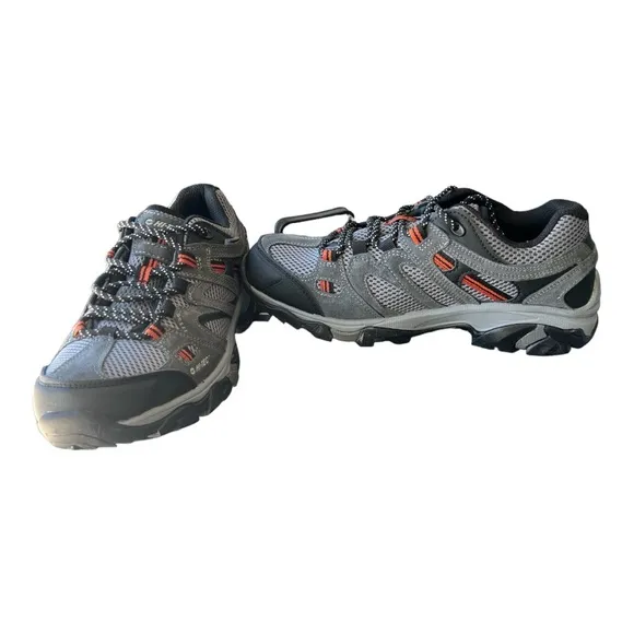 Hi-Tec Apex Lite Grey Waterproof Hiking Shoes size 8.