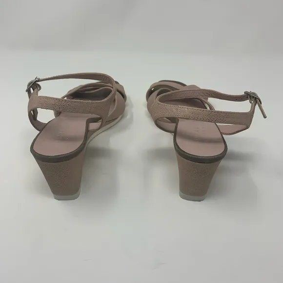 Hispanitas Codie Leather Wedge Sandals Shoes Women Size 41 10