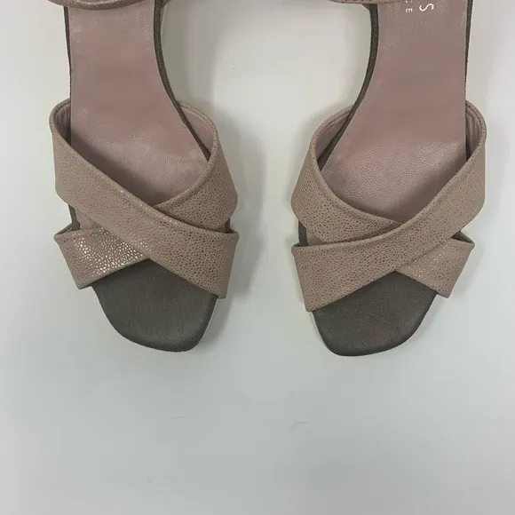 Hispanitas Codie Leather Wedge Sandals Shoes Women Size 41 10