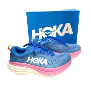 HOKA Bondi 8 Coastal Sky / All Aboard Women’s Running Shoes Size 7B NIB