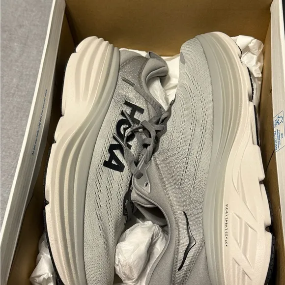 HOKA Gray Running Shoes