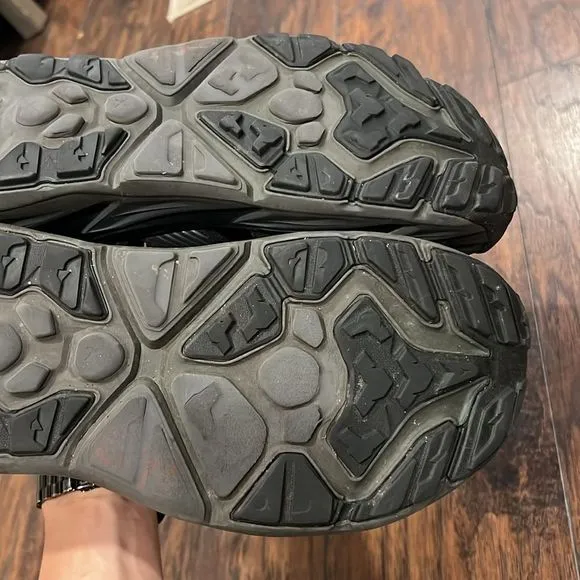 Hoka Hopara Triple Black Men Outdoors Trail Hiking Shoes Sandals size 14 in GUC