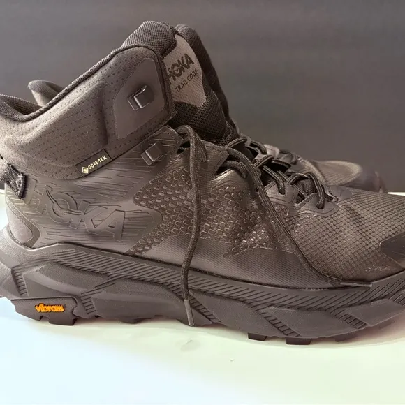 Hoka Men's Black Hiking Shoes