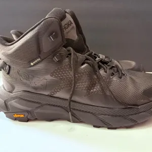 Hoka Men's Black Hiking Shoes
