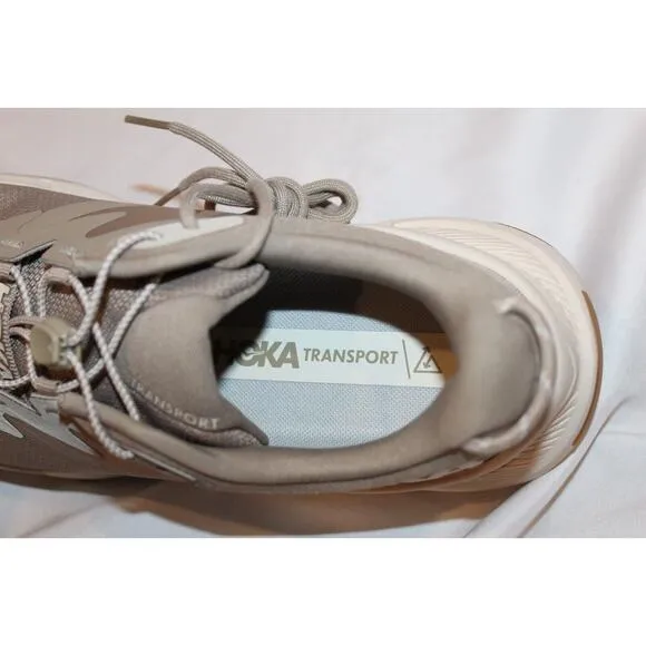 Hoka Men's Transport Running Shoes Dune‎ Eggnog Sneakers NEW