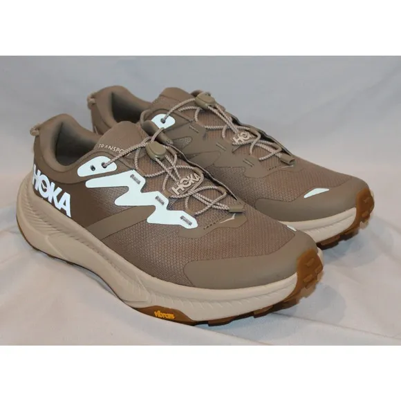 Hoka Men's Transport Running Shoes Dune‎ Eggnog Sneakers NEW