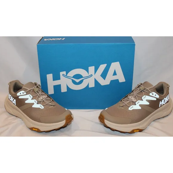 Hoka Men's Transport Running Shoes Dune‎ Eggnog Sneakers NEW