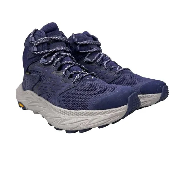 Hoka One One Anacapa 2 Mid Purple Hiking Boots Women's Size 7.5 B