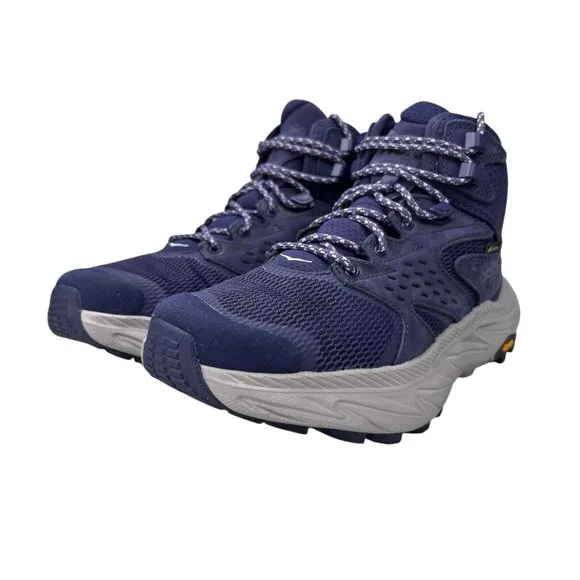 Hoka One One Anacapa 2 Mid Purple Hiking Boots Women's Size 7.5 B