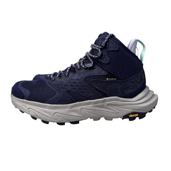 Hoka One One Anacapa 2 Mid Purple Hiking Boots Women's Size 7.5 B