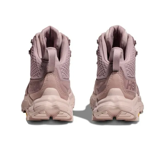 Hoka One One Anacapa Mid Trainers Mauve Pink GORE-TEX Trail Hiking Shoes 13 NEW