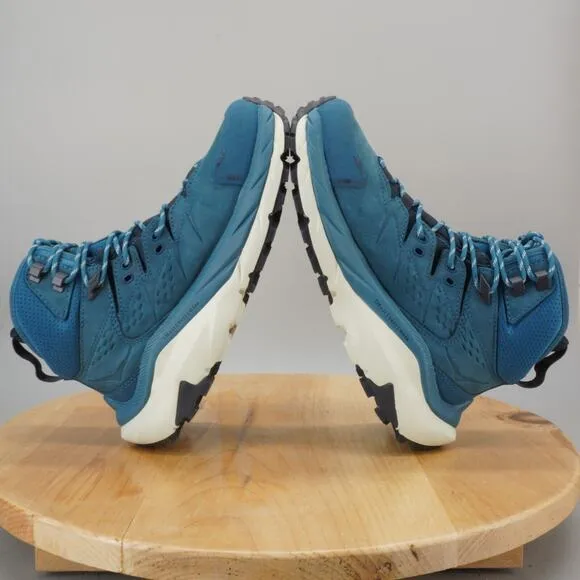 Hoka One One Kaha 2 GTX Mid Womens Size 6.5 Shoes Blue Coral Hiking Trail NEW