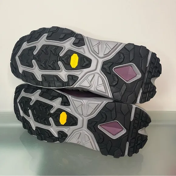 Hoka One One Kaha 2 Low GTX Waterproof Grape Wine Hiking Shoes Women’s Size 6.5