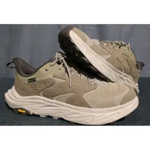 Hoka One One Shoes Men Size 13D Anacapa 2 Low Gore-Tex GTX Dune Tan Hiking NEW