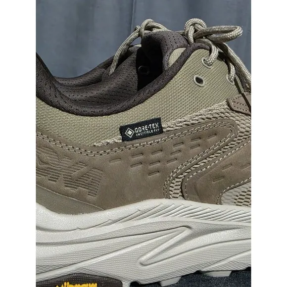Hoka One One Shoes Men Size 13D Anacapa 2 Low Gore-Tex GTX Dune Tan Hiking NEW