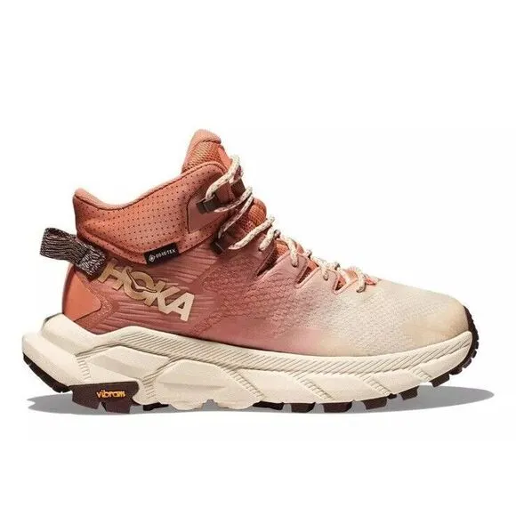 Hoka One One Trail Code GTX Womens Size 10 B Hiking Shoes Sun Baked Shortbread