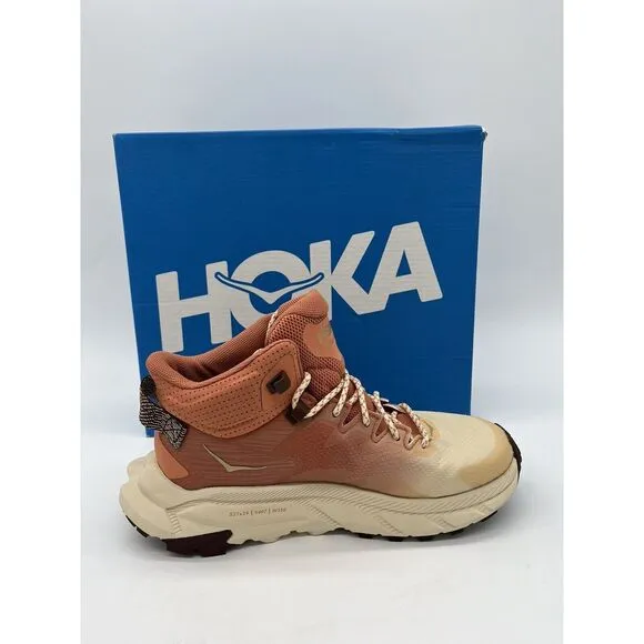 Hoka One One Trail Code GTX Womens Size 10 B Hiking Shoes Sun Baked Shortbread
