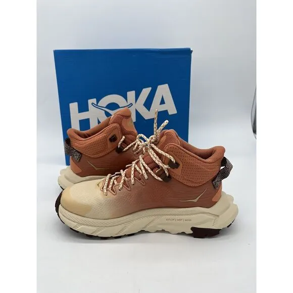 Hoka One One Trail Code GTX Womens Size 10 B Hiking Shoes Sun Baked Shortbread