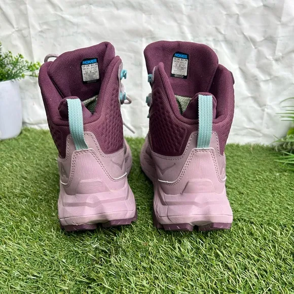 HOKA ONE ONE women Anacapa Mid GORE-TEX Hiking Shoes 10BElderberry/Grape wine