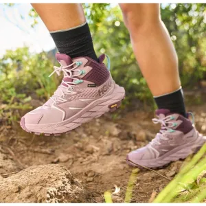 HOKA ONE ONE women Anacapa Mid GORE-TEX Hiking Shoes 10BElderberry/Grape wine