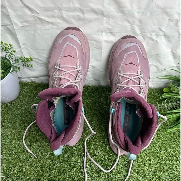 HOKA ONE ONE women Anacapa Mid GORE-TEX Hiking Shoes 10BElderberry/Grape wine