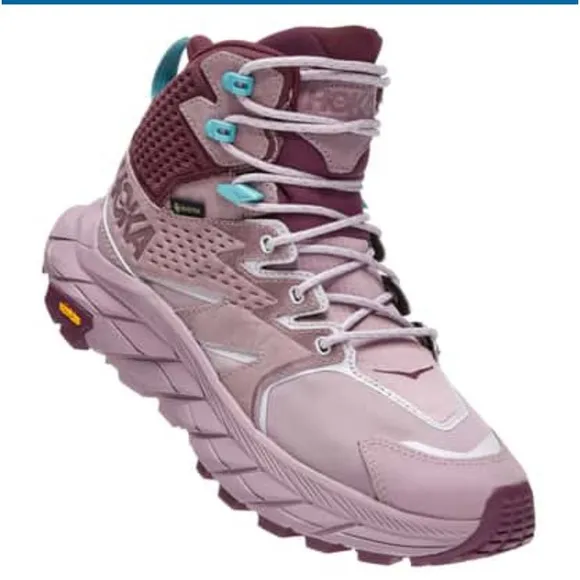 HOKA ONE ONE women Anacapa Mid GORE-TEX Hiking Shoes 10BElderberry/Grape wine