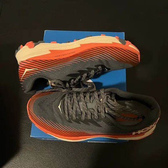 Hoka Torrent 2 Women Size 10.5 Running Shoes - Black and Orange