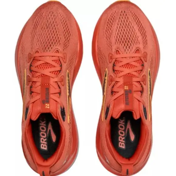 HOT COLOR!!!! Brooks Men's Glycerin 22 Running Shoes - Burnt Sienna
