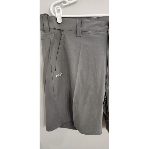 HUK Shorts Men's Size XXXL Gray Next‎ Level Quick-Drying Performance Fishing NEW