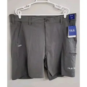 HUK Shorts Men's Size XXXL Gray Next‎ Level Quick-Drying Performance Fishing NEW