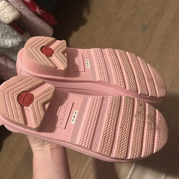 Hunter Blush Waterproof Boots