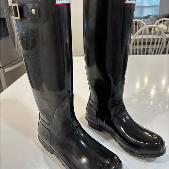 Hunter Classic Black Rain Boots