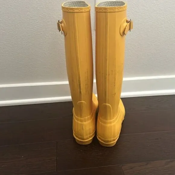 Hunter original tall waterproof weatherproof wellington wellies matte rain boots