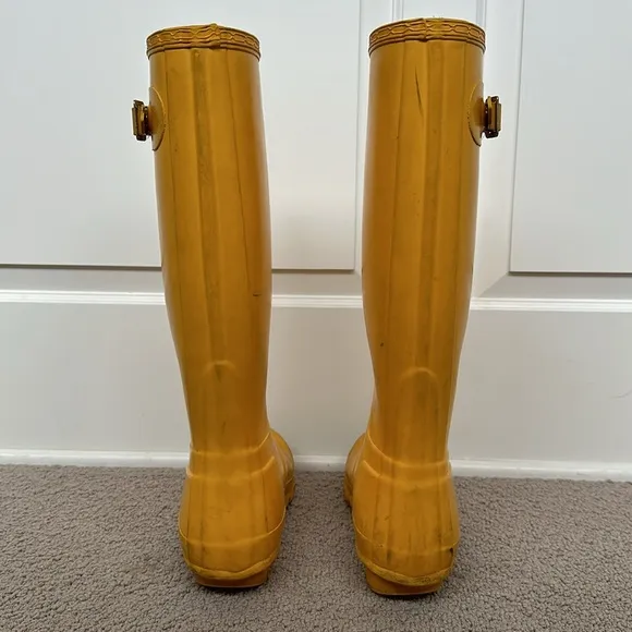 Hunter original tall waterproof weatherproof wellington wellies matte rain boots