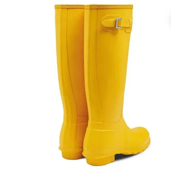 Hunter original tall waterproof weatherproof wellington wellies matte rain boots