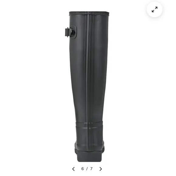 Hunter Women's Black Rain Boots