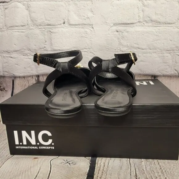 I.N.C. International Concepts Mateo for INC Victoria Ankle Strap Flats