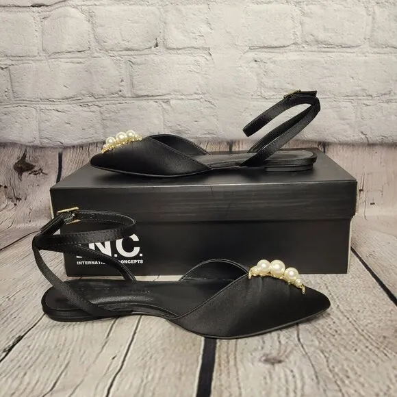 I.N.C. International Concepts Mateo for INC Victoria Ankle Strap Flats